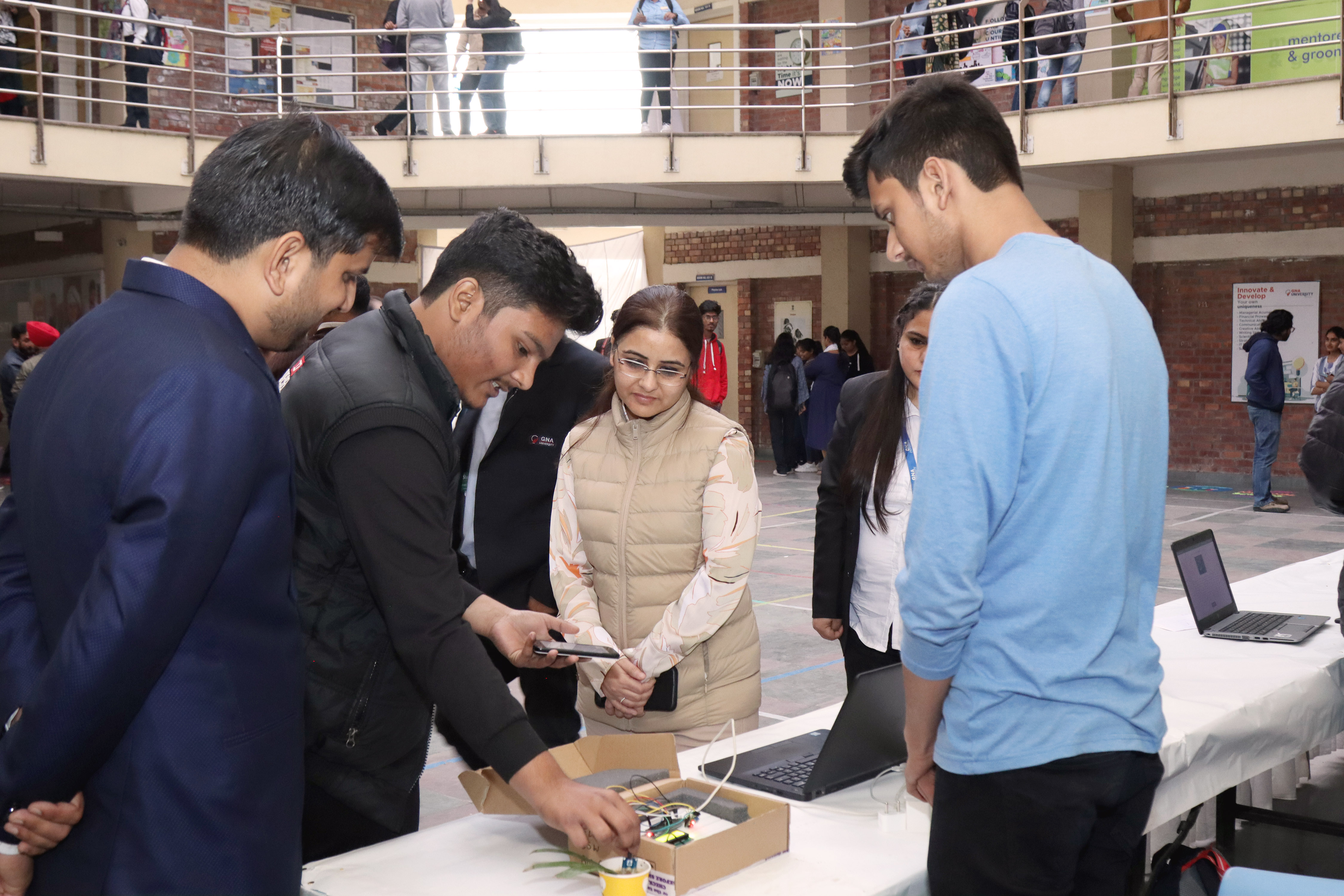 GNA University Organised National Science Day