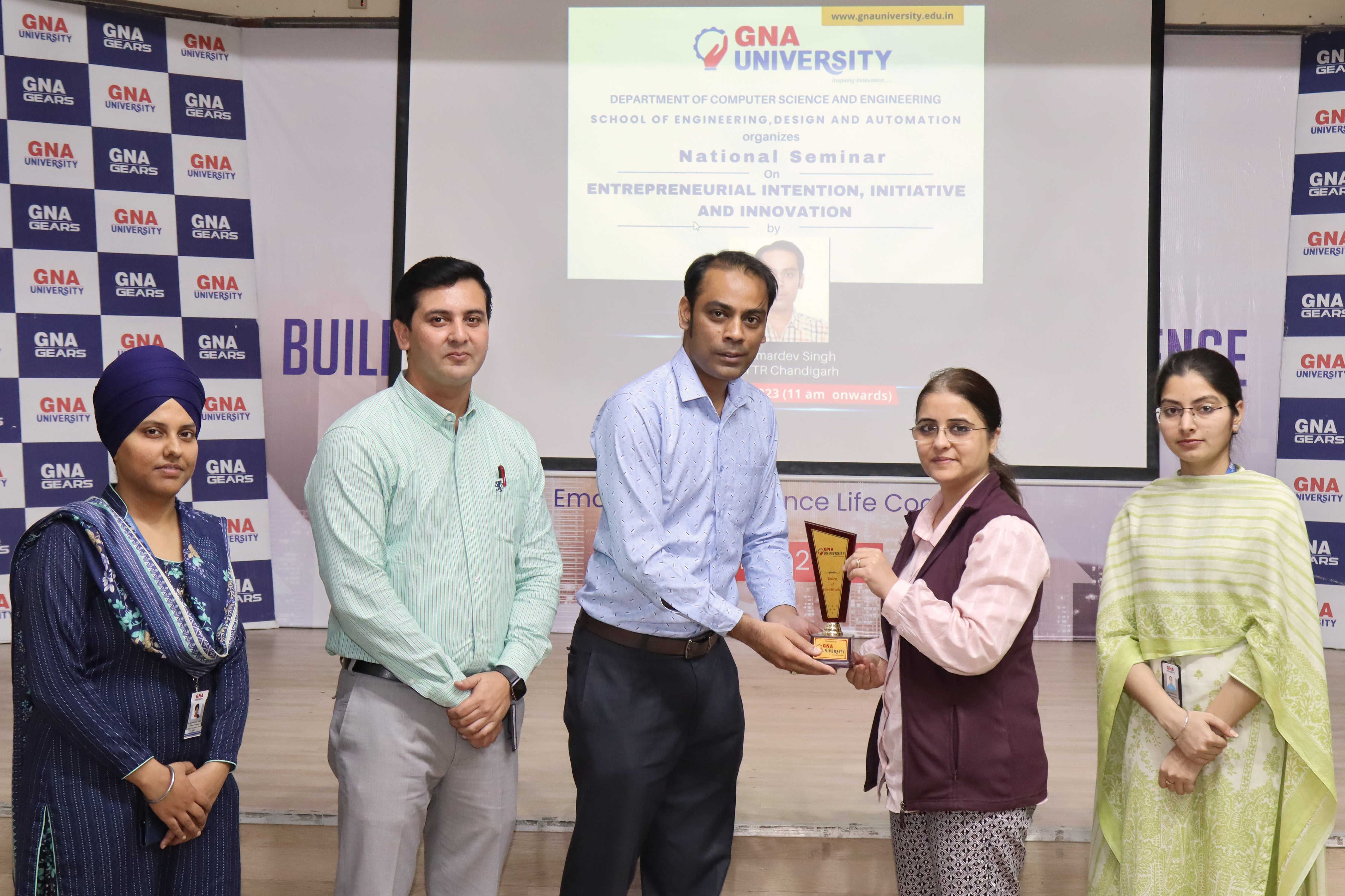 GNA University organized National Seminar on “Entrepreneurial Intention, Innovation, and Invention”