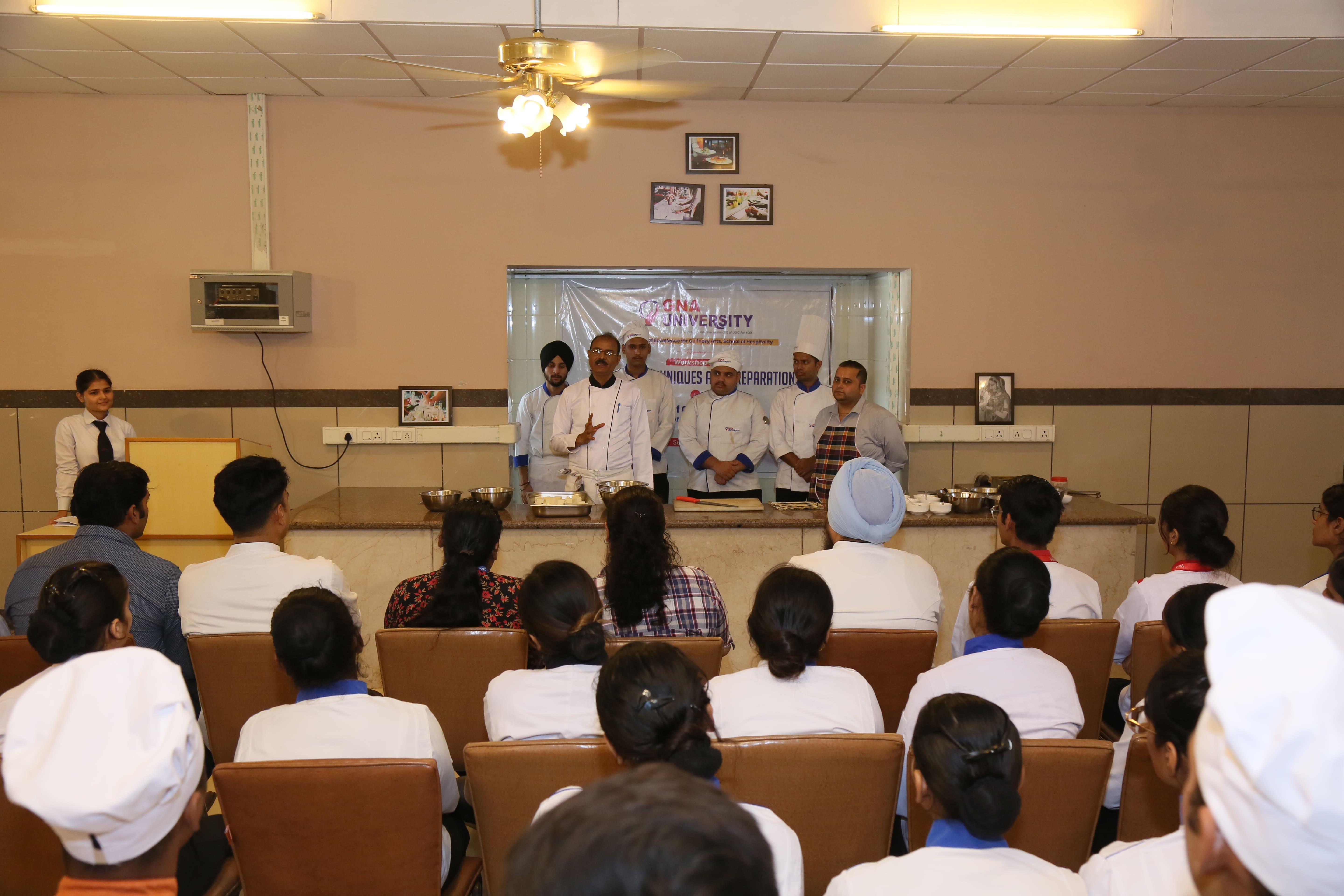 Workshop on Tandoori Techniques and Preparations @ GNA Uiversity
