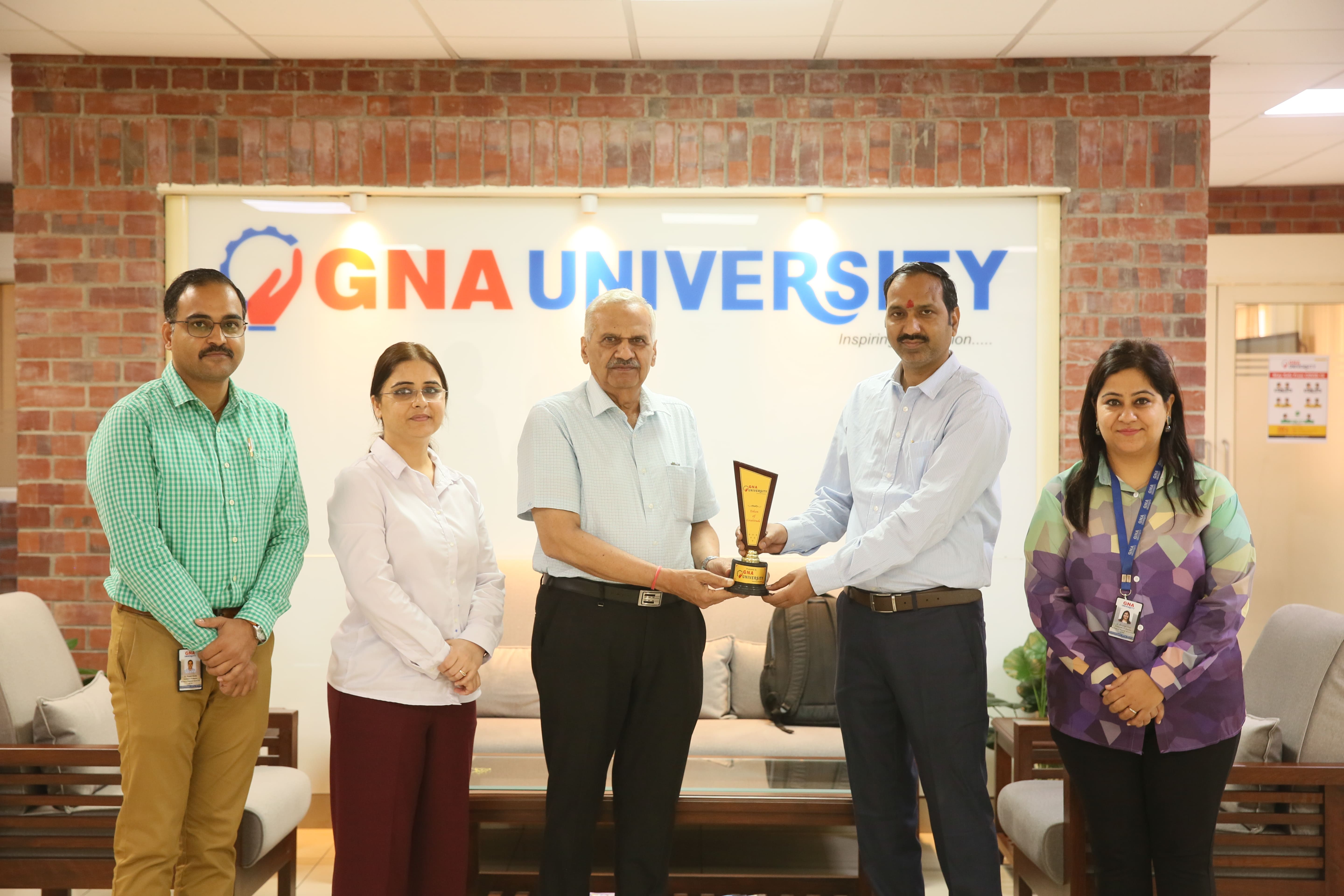 Guest Lecture on ‘Innovation and Technological Advancements of Optical Fiber Communication’ @ GNA University