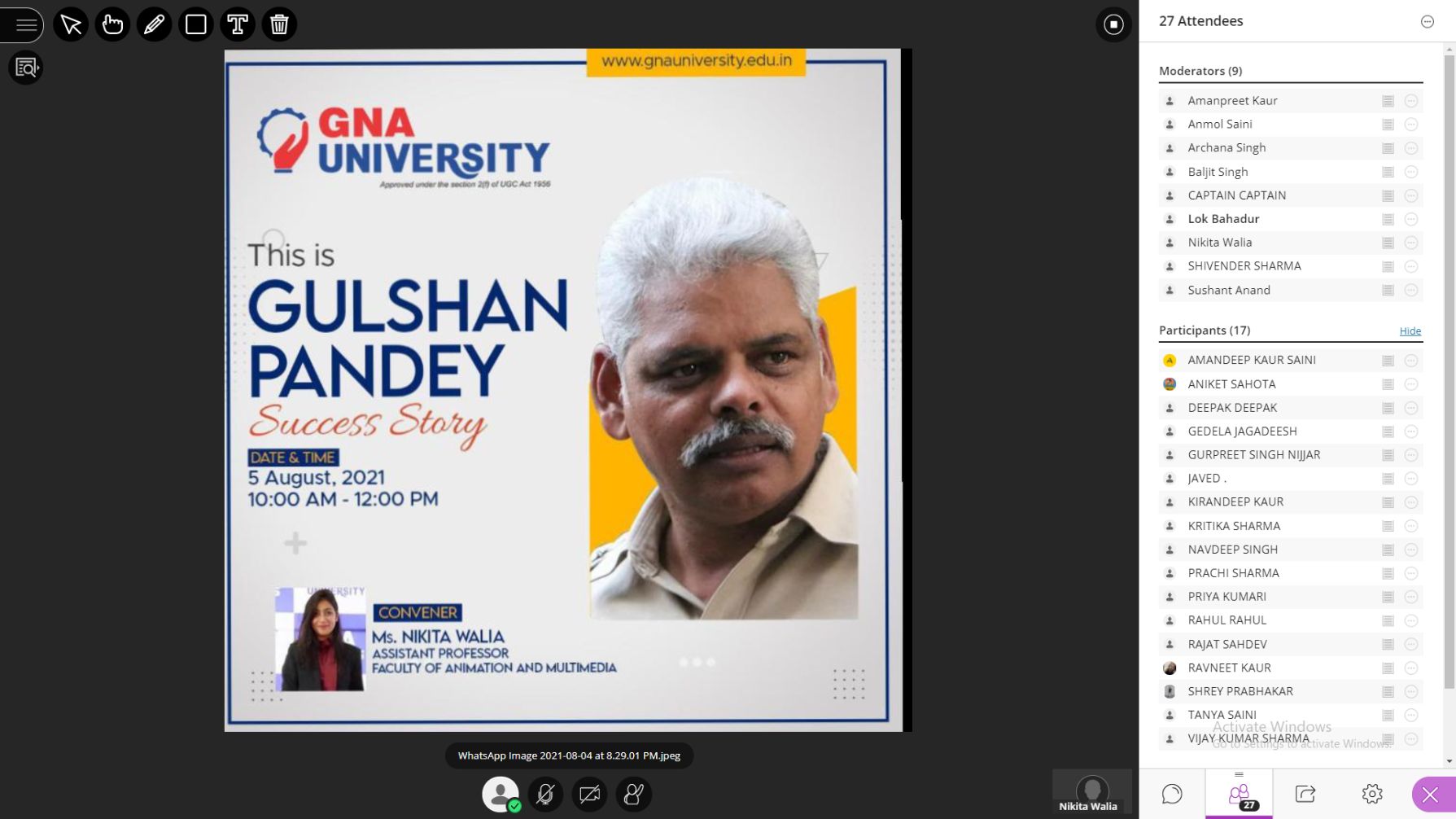 Guest Lecture on” This is Gulshan Pandey a Success Story”